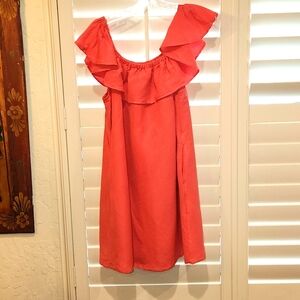 Tommy Bahama Linen cover up/dress, XL Coral-Pink